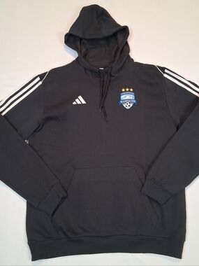 Adidas Tiro 23 League Hoodie Black Mens XL Washington Premier Football Club Logo